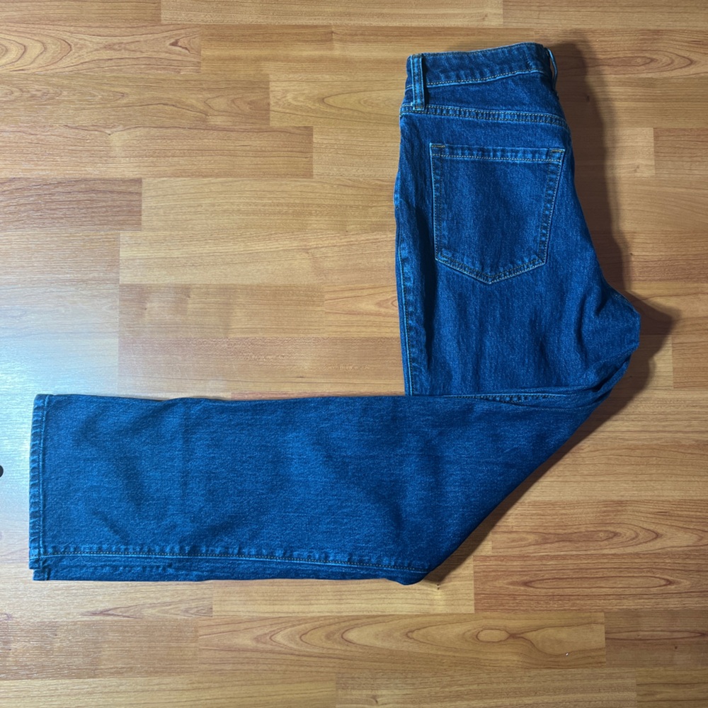 Hollister Dark Blue Straight Jeans